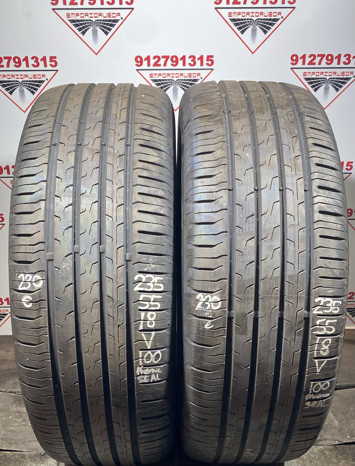 CONTINENTAL ECOCONTACT 6 USADO PREMIUM  235/55 R18 100 V